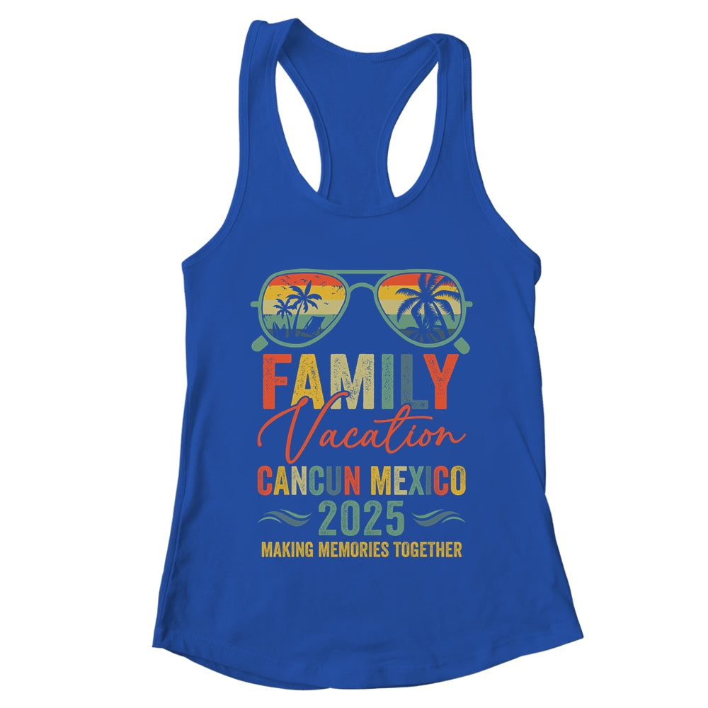 Cancun Mexico Vacation 2025 Matching Family Group Summer Shirt & Tank Top | teecentury