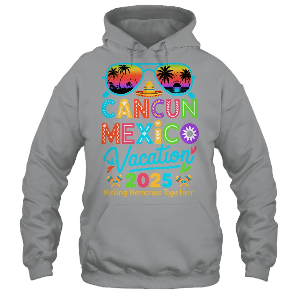 Cancun Mexico Vacation Beach 2025 Trip Matching Group Squad Shirt & Tank Top | teecentury