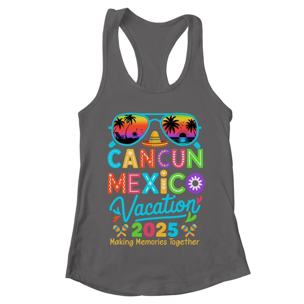 Cancun Mexico Vacation Beach 2025 Trip Matching Group Squad Shirt & Tank Top | teecentury
