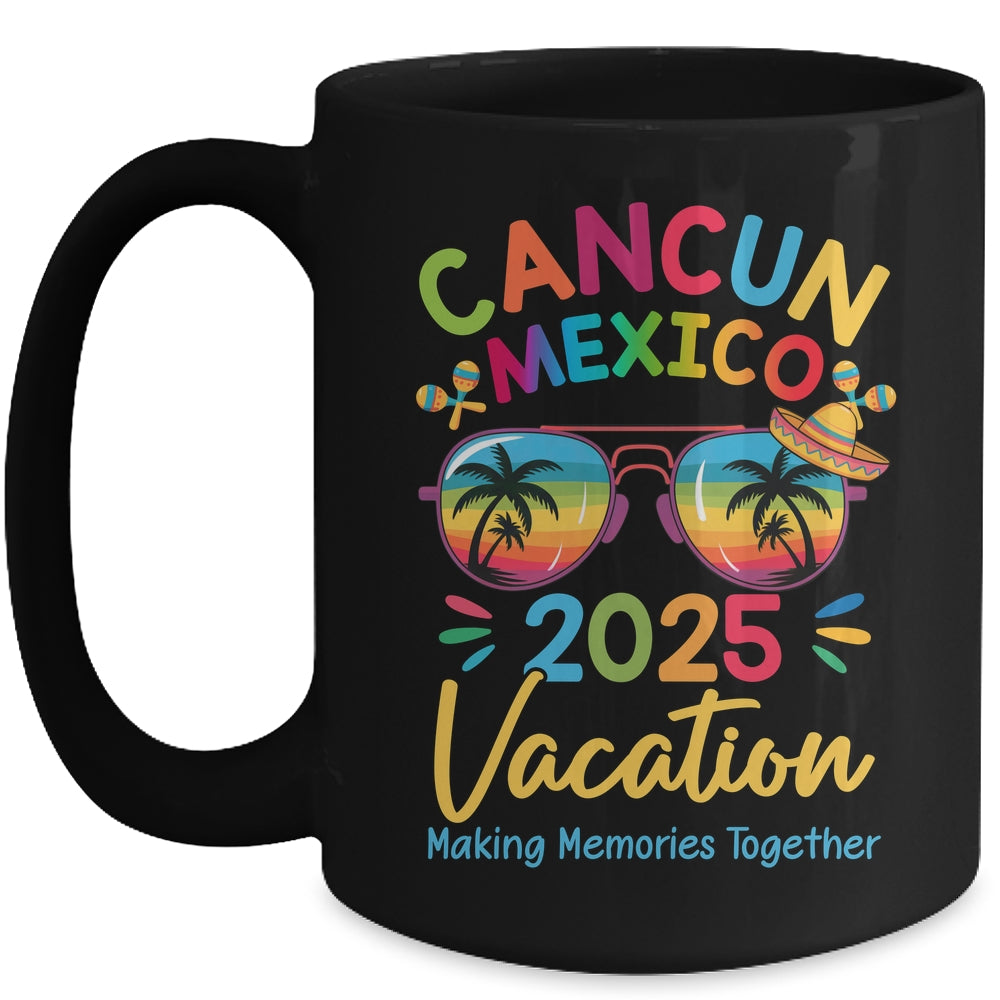 Cancun Mexico Vacation Beach 2025 Trip Squad Family Matching Mug | teecentury