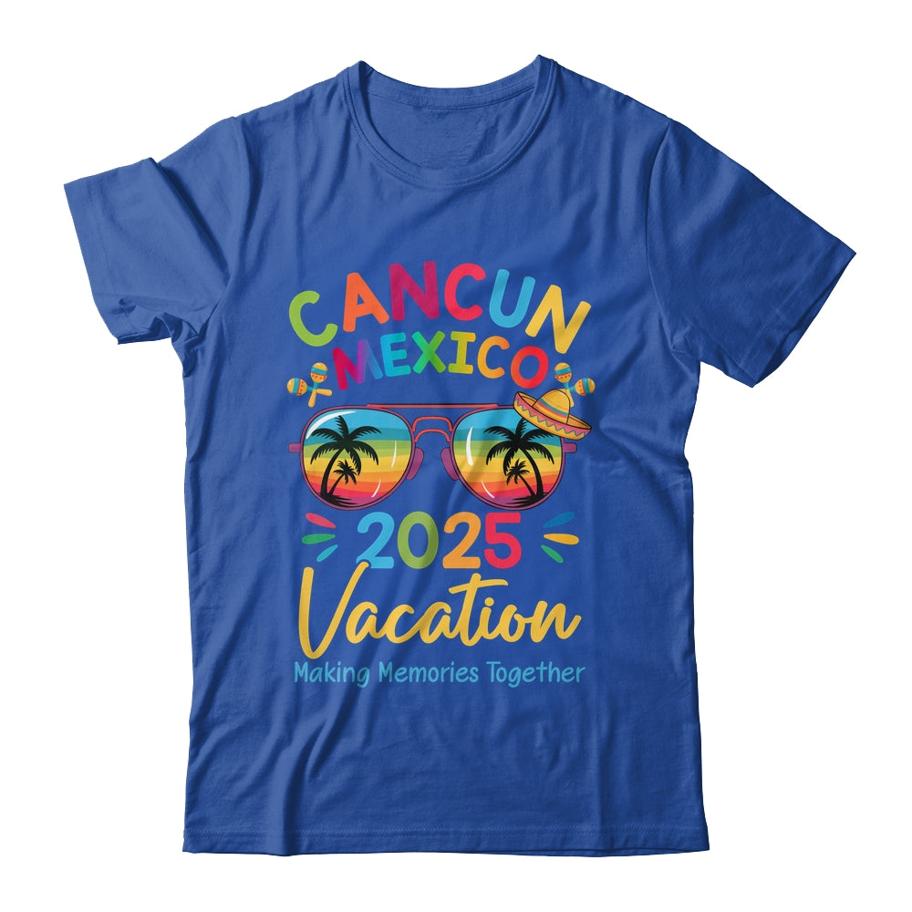 Cancun Mexico Vacation Beach 2025 Trip Squad Family Matching Shirt & Tank Top | teecentury