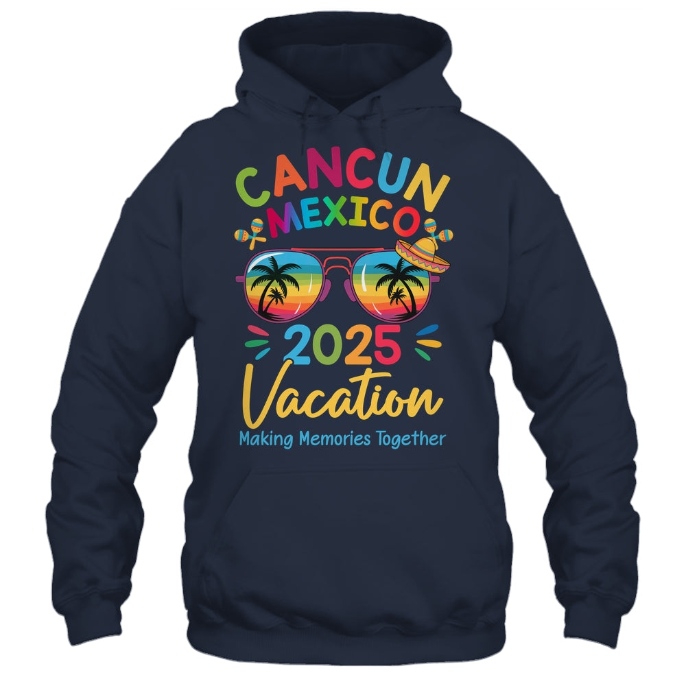 Cancun Mexico Vacation Beach 2025 Trip Squad Family Matching Shirt & Tank Top | teecentury
