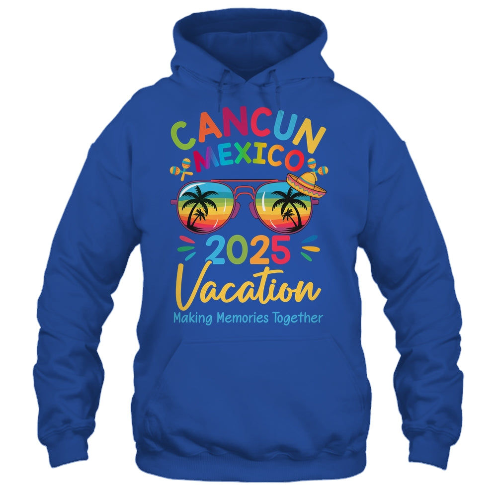 Cancun Mexico Vacation Beach 2025 Trip Squad Family Matching Shirt & Tank Top | teecentury