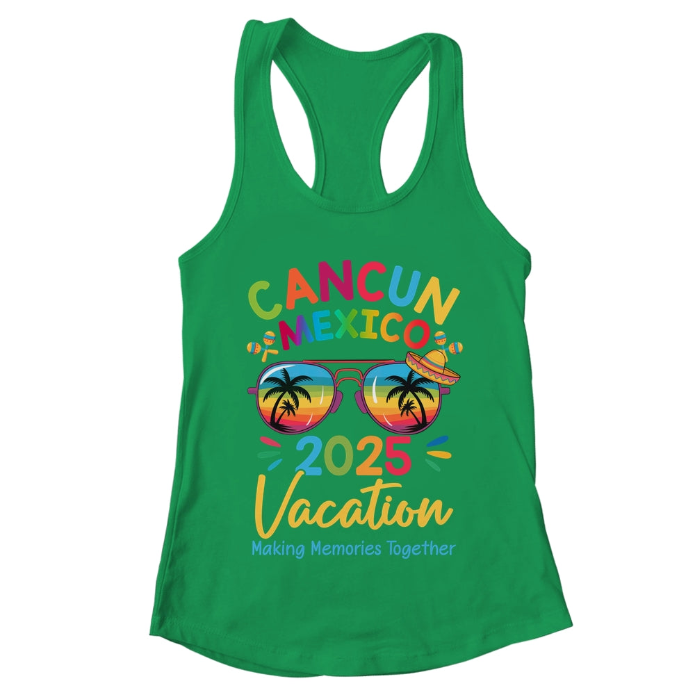 Cancun Mexico Vacation Beach 2025 Trip Squad Family Matching Shirt & Tank Top | teecentury