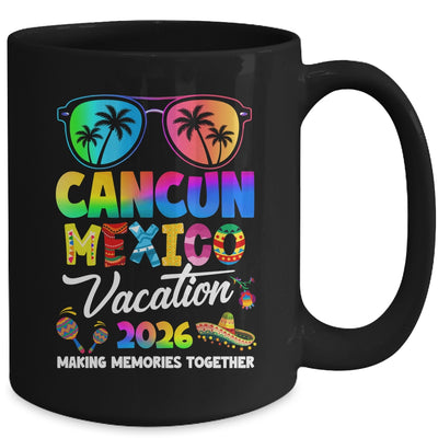 Cancun Mexico Vacation Beach 2026 Trip Family Group Squad Mug | teecentury
