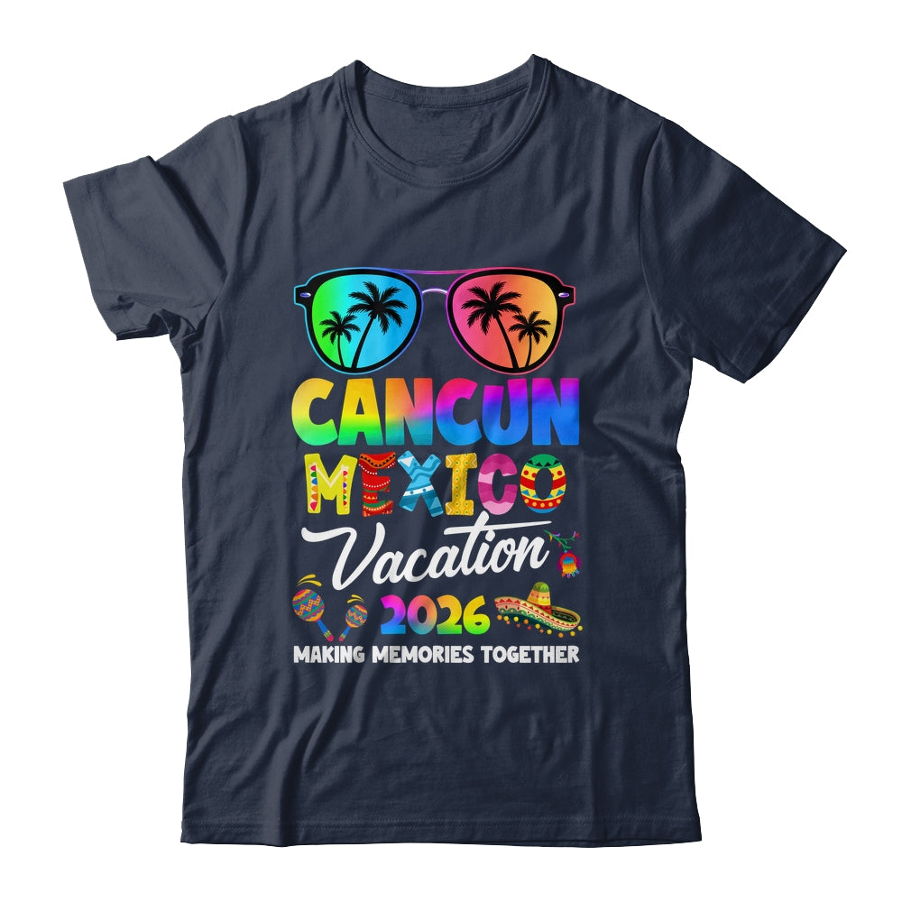 Cancun Mexico Vacation Beach 2026 Trip Family Group Squad Shirt & Tank Top | teecentury