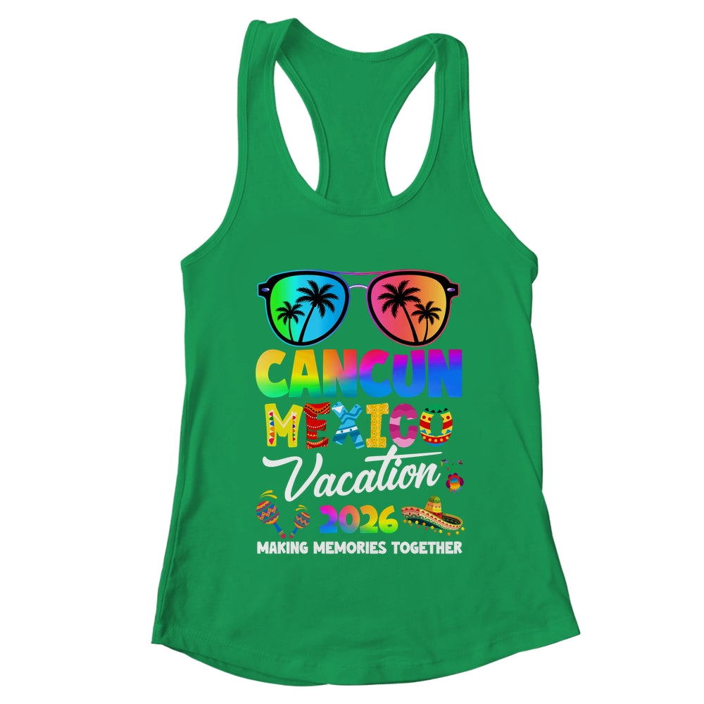 Cancun Mexico Vacation Beach 2026 Trip Family Group Squad Shirt & Tank Top | teecentury