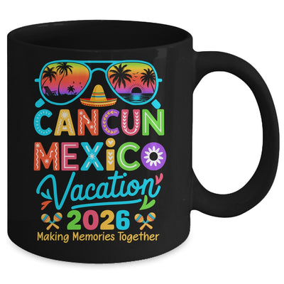 Cancun Mexico Vacation Beach 2026 Trip Matching Group Squad Mug | teecentury
