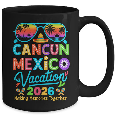 Cancun Mexico Vacation Beach 2026 Trip Matching Group Squad Mug | teecentury