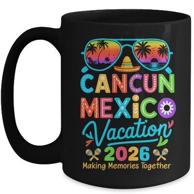 Cancun Mexico Vacation Beach 2026 Trip Matching Group Squad Mug | teecentury