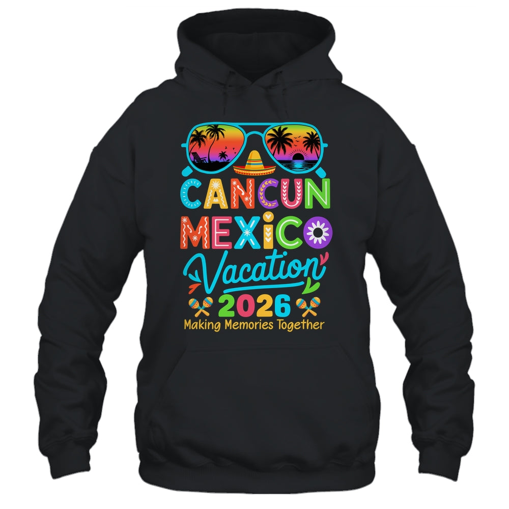 Cancun Mexico Vacation Beach 2026 Trip Matching Group Squad Shirt & Tank Top | teecentury