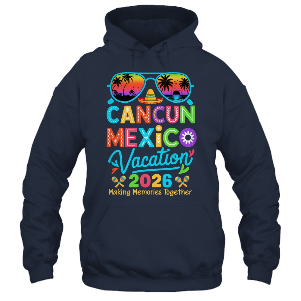 Cancun Mexico Vacation Beach 2026 Trip Matching Group Squad Shirt & Tank Top | teecentury