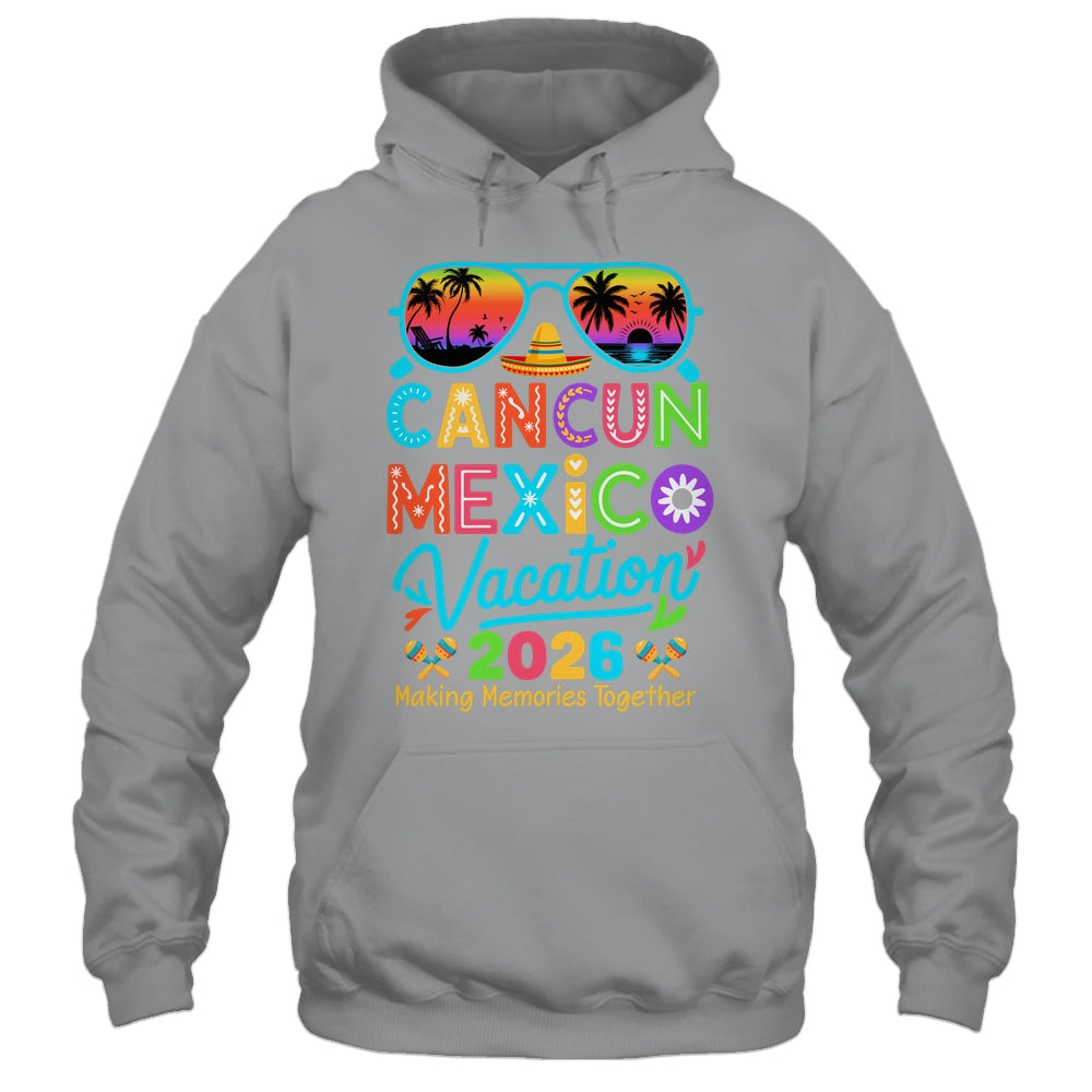 Cancun Mexico Vacation Beach 2026 Trip Matching Group Squad Shirt & Tank Top | teecentury