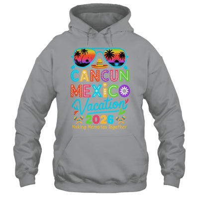 Cancun Mexico Vacation Beach 2026 Trip Matching Group Squad Shirt & Tank Top | teecentury