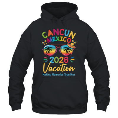 Cancun Mexico Vacation Beach 2026 Trip Squad Family Matching Shirt & Tank Top | teecentury