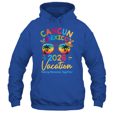 Cancun Mexico Vacation Beach 2026 Trip Squad Family Matching Shirt & Tank Top | teecentury