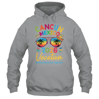 Cancun Mexico Vacation Beach 2026 Trip Squad Family Matching Shirt & Tank Top | teecentury