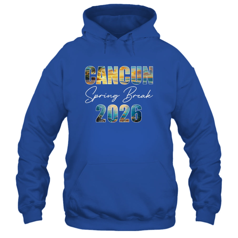 Cancun Spring Break 2026 Summer Vacation Beach Shirt & Tank Top | teecentury