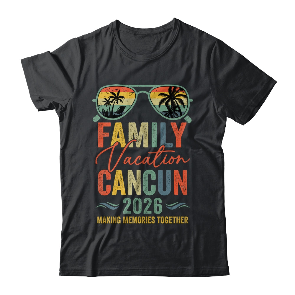 Cancun Vacation 2026 Matching Family Group Summer Shirt & Tank Top | teecentury