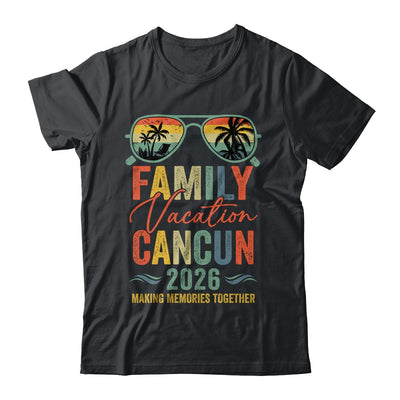 Cancun Vacation 2026 Matching Family Group Summer Shirt & Tank Top | teecentury