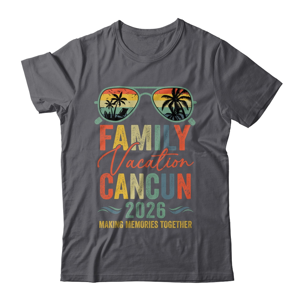 Cancun Vacation 2026 Matching Family Group Summer Shirt & Tank Top | teecentury