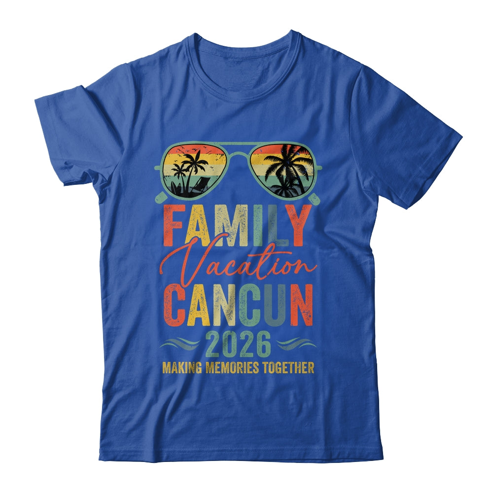 Cancun Vacation 2026 Matching Family Group Summer Shirt & Tank Top | teecentury