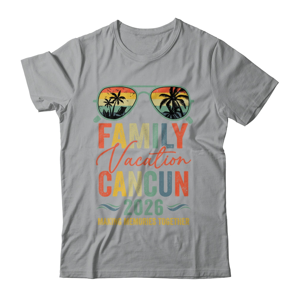 Cancun Vacation 2026 Matching Family Group Summer Shirt & Tank Top | teecentury