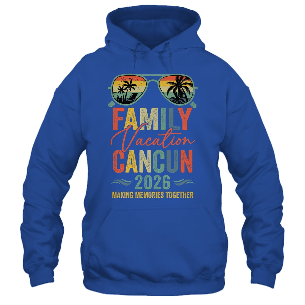 Cancun Vacation 2026 Matching Family Group Summer Shirt & Tank Top | teecentury