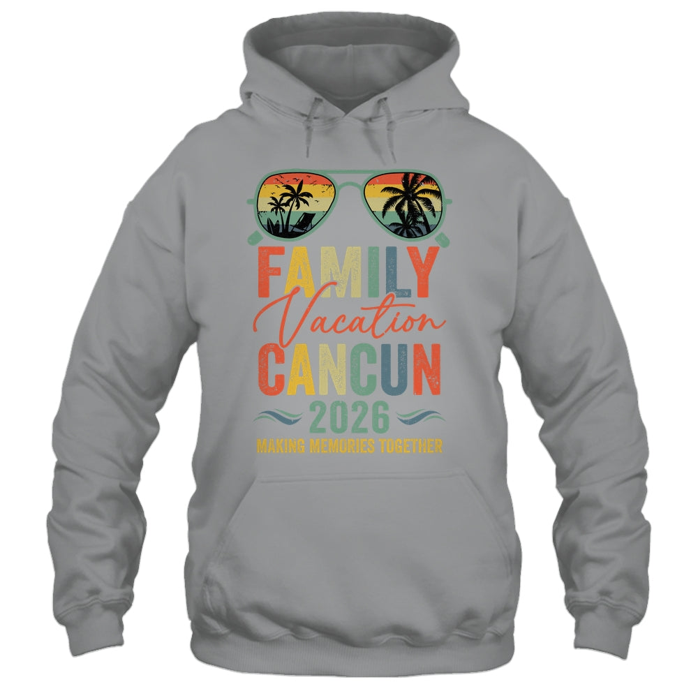 Cancun Vacation 2026 Matching Family Group Summer Shirt & Tank Top | teecentury