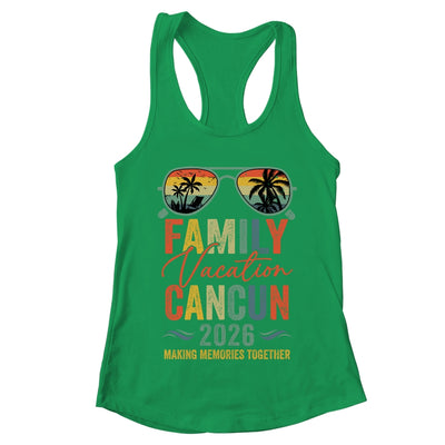 Cancun Vacation 2026 Matching Family Group Summer Shirt & Tank Top | teecentury