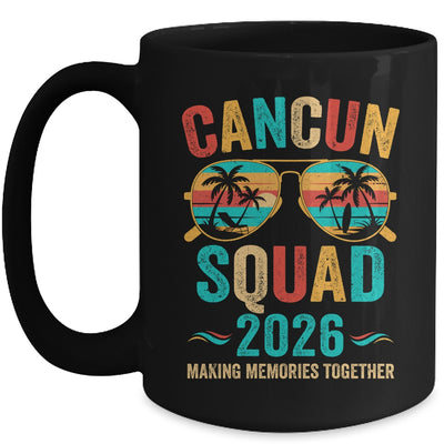 Cancun Vacation Squad 2026 Family Matching Vintage Mug | teecentury