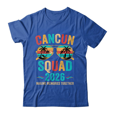 Cancun Vacation Squad 2026 Family Matching Vintage Shirt & Tank Top | teecentury