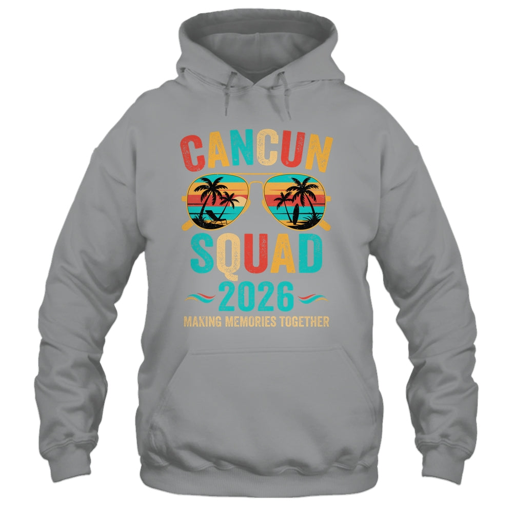 Cancun Vacation Squad 2026 Family Matching Vintage Shirt & Tank Top | teecentury