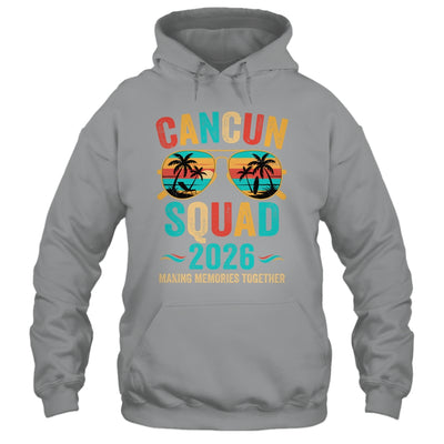 Cancun Vacation Squad 2026 Family Matching Vintage Shirt & Tank Top | teecentury
