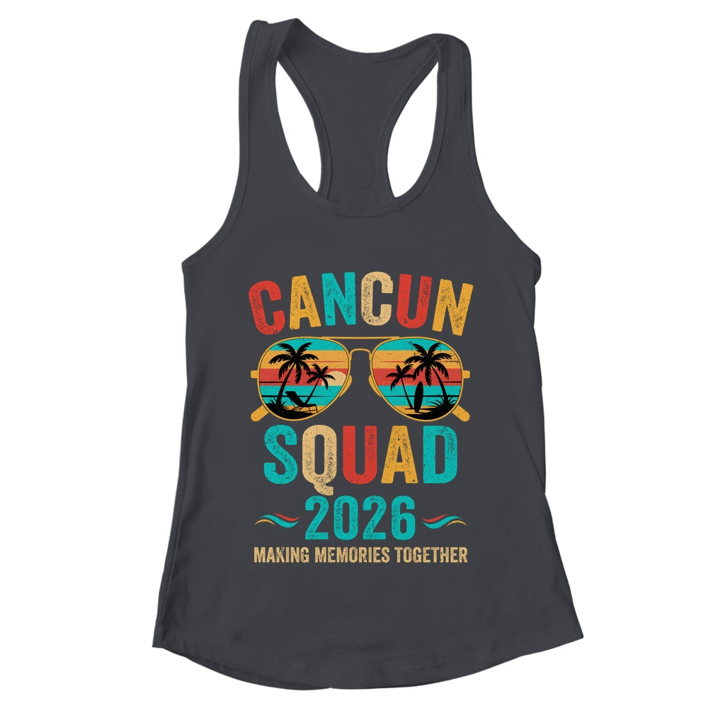 Cancun Vacation Squad 2026 Family Matching Vintage Shirt & Tank Top | teecentury