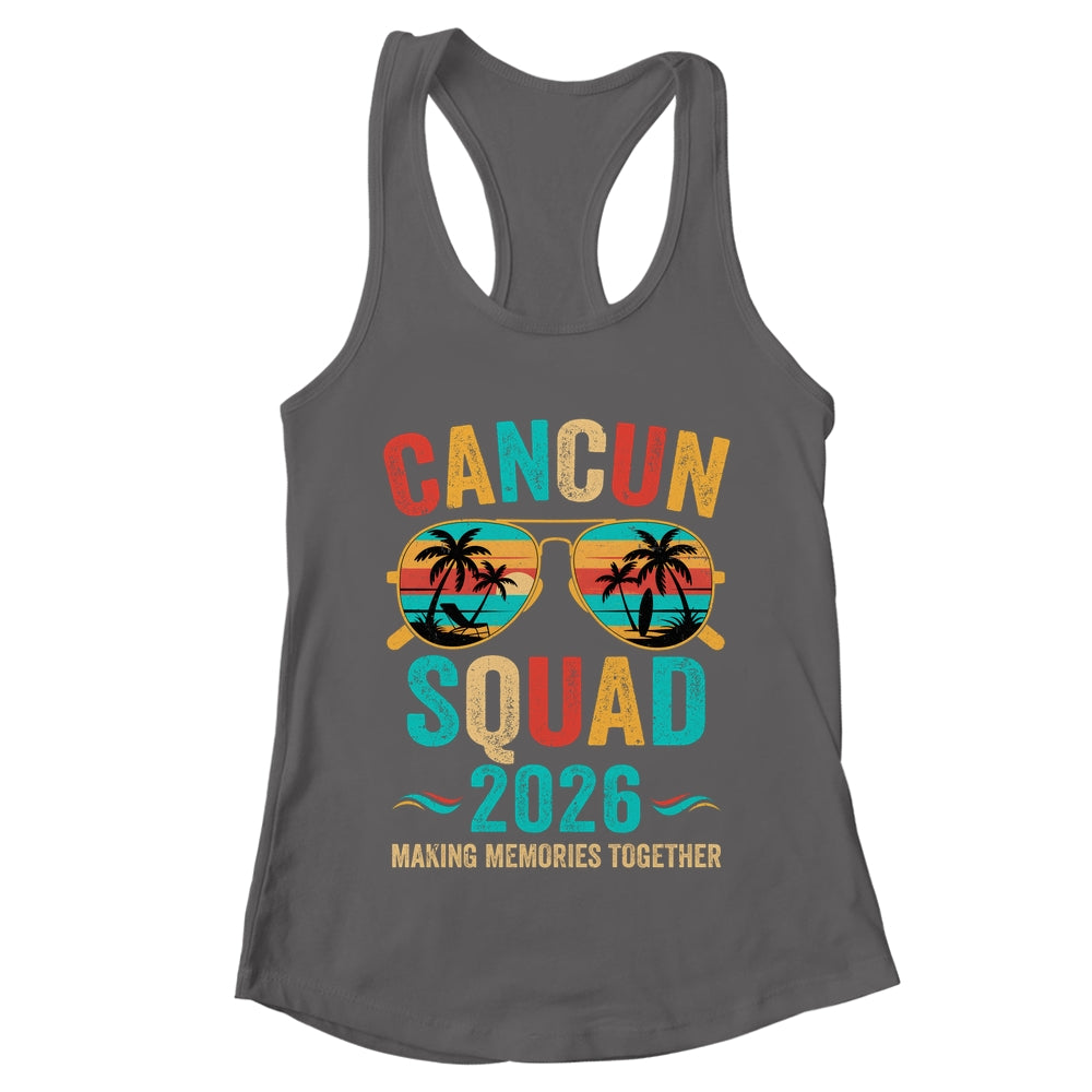 Cancun Vacation Squad 2026 Family Matching Vintage Shirt & Tank Top | teecentury