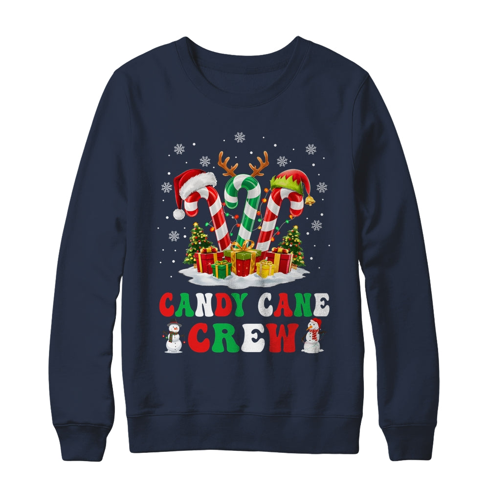 Candy Cane Crew Christmas Xmas Love Candy Boys Girls Kids Shirt & Sweatshirt | teecentury