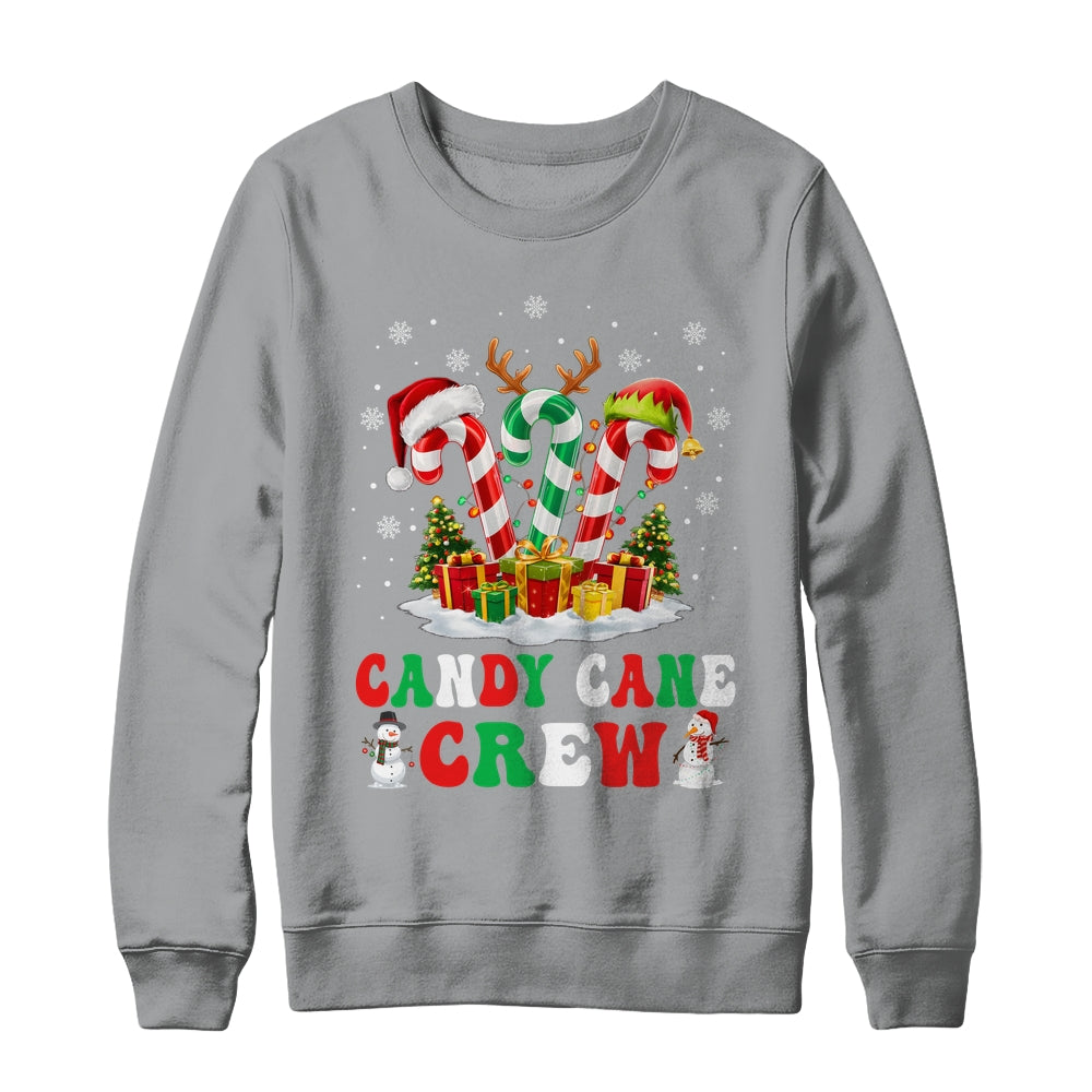 Candy Cane Crew Christmas Xmas Love Candy Boys Girls Kids Shirt & Sweatshirt | teecentury