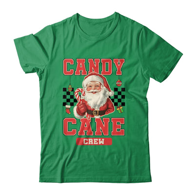 Candy Cane Crew Vintage Christmas Santa Claus Retro Xmas Shirt & Sweatshirt | teecentury