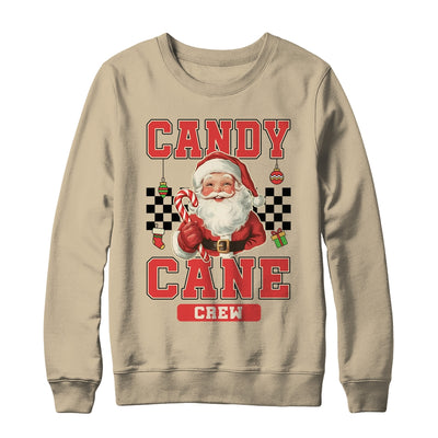 Candy Cane Crew Vintage Christmas Santa Claus Retro Xmas Shirt & Sweatshirt | teecentury