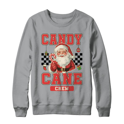 Candy Cane Crew Vintage Christmas Santa Claus Retro Xmas Shirt & Sweatshirt | teecentury