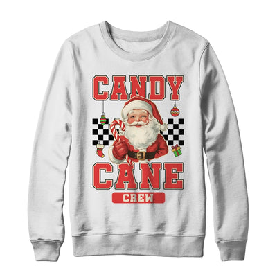Candy Cane Crew Vintage Christmas Santa Claus Retro Xmas Shirt & Sweatshirt | teecentury