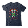 Candy Cane Santa Christmas Family Matching Funny Xmas Lights Shirt & Sweatshirt | teecentury