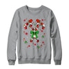 Candy Cane Santa Christmas Family Matching Funny Xmas Lights Shirt & Sweatshirt | teecentury