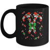 Candy Cane Santa Christmas Family Matching Funny Xmas Lights Mug | teecentury