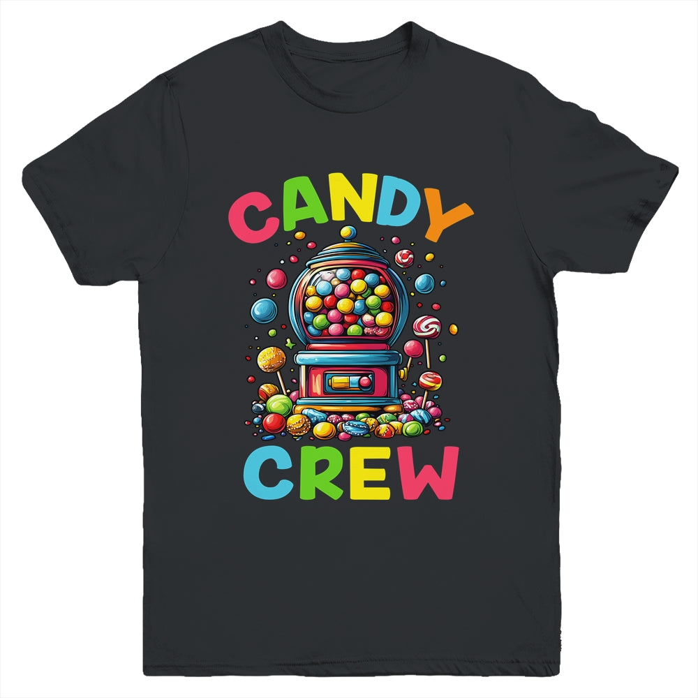 Candy Crew Sweetie Candy Squad Halloween Party Trick Treat Youth Shirt | teecentury