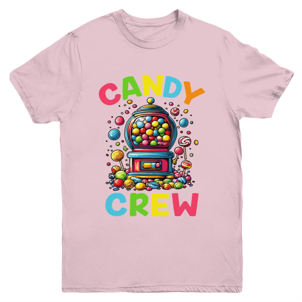 Candy Crew Sweetie Candy Squad Halloween Party Trick Treat Youth Shirt | teecentury