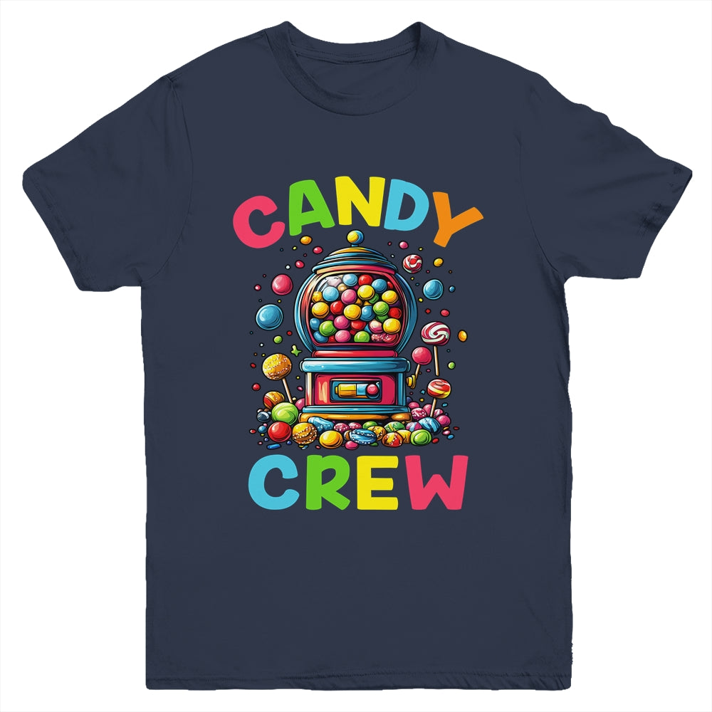 Candy Crew Sweetie Candy Squad Halloween Party Trick Treat Youth Shirt | teecentury