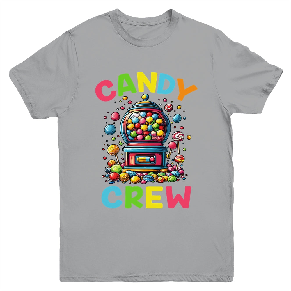 Candy Crew Sweetie Candy Squad Halloween Party Trick Treat Youth Shirt | teecentury