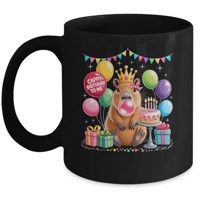 Cappy Birthday To Me Cute Capybara Birthday Girls Kids Mug | teecentury